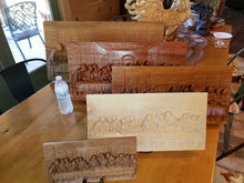 Load image into Gallery viewer, The Last Supper - Curly Maple, 18&quot; by 9&quot;