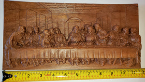 The Last Supper - Cherry, 11" by 5.5"